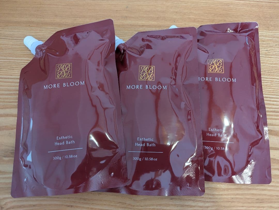 MORE BLOOM Esthetic Head Bath 300g 3個セット