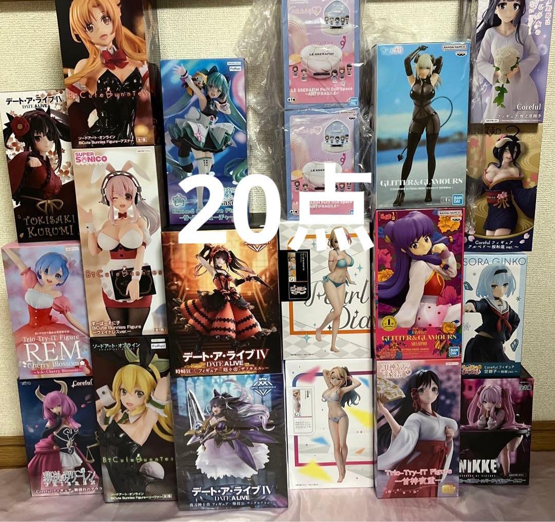 【未開封】プライズ　フィギュア　まとめ売り　美少女　美女　20点