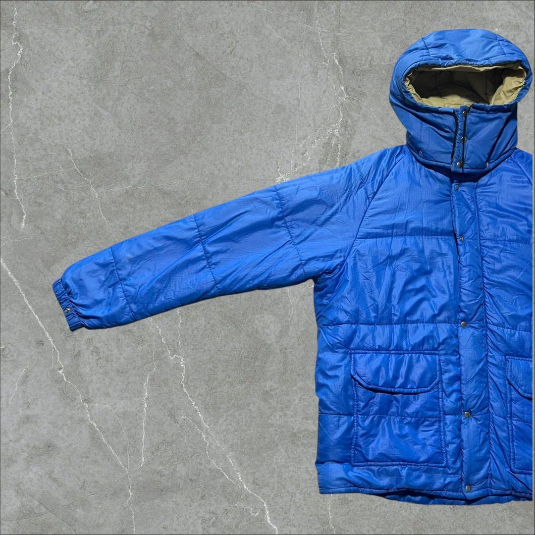 ダイスケ 70s L.L.Bean リップストップナイロンパーカ青