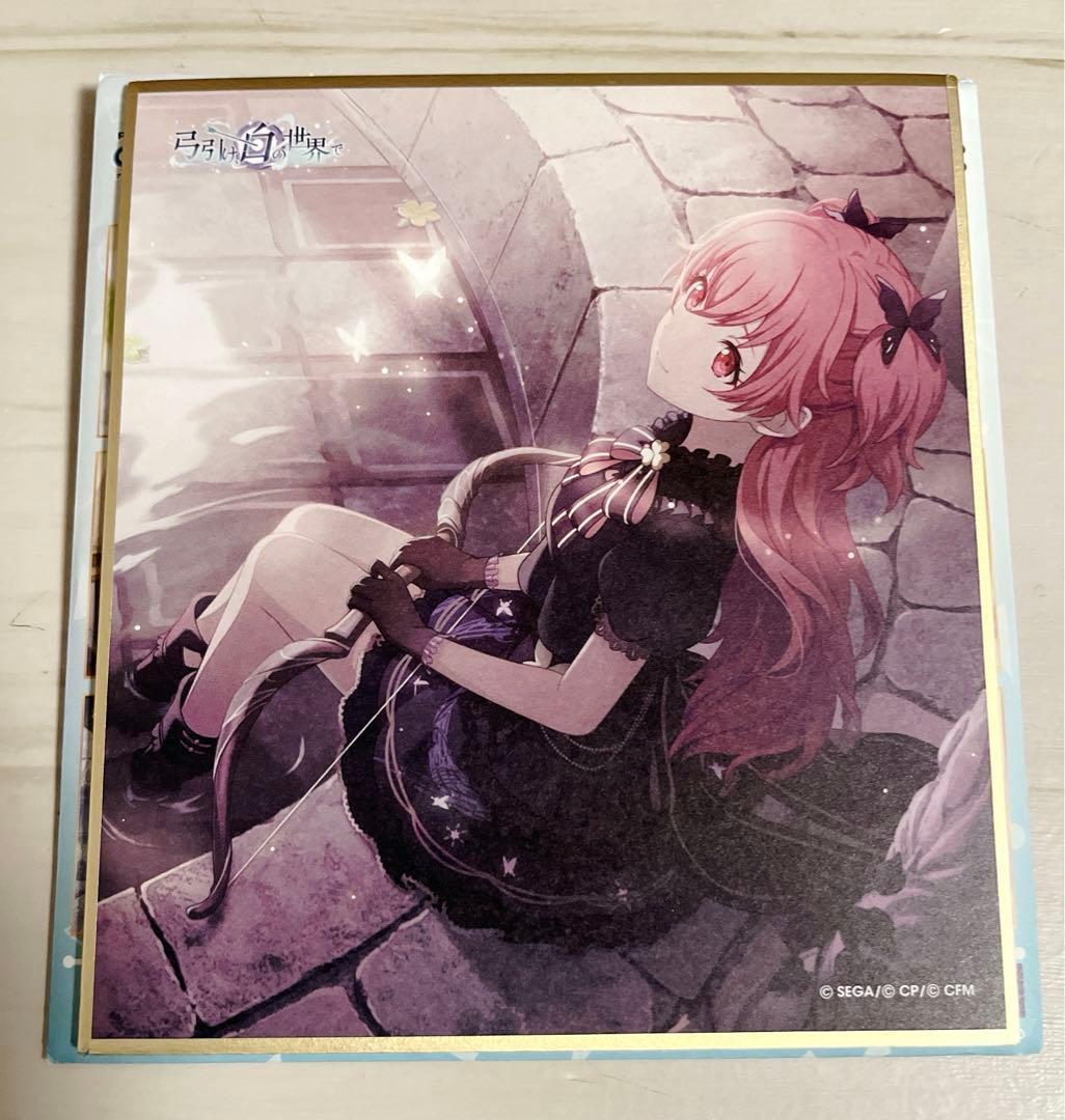 プロセカ 桃井愛莉 色紙 - メルカリ