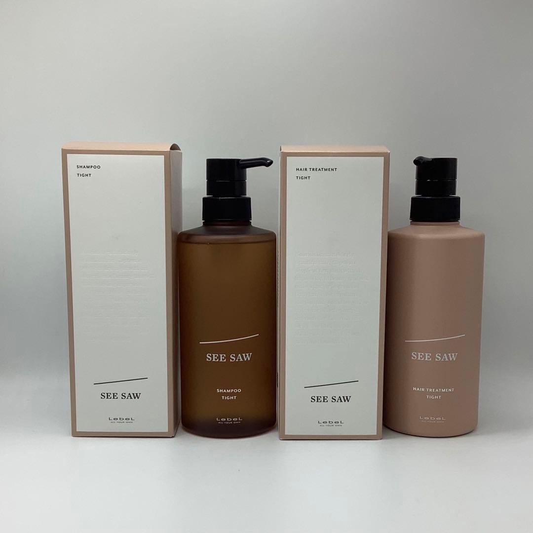 SEE SAW タイト　シャンプー & トリートメント 500mlセット