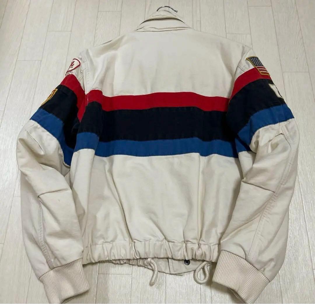 POLO RALPH LAUREN レーシングジャケットワッペン 短丈 XS - メルカリ