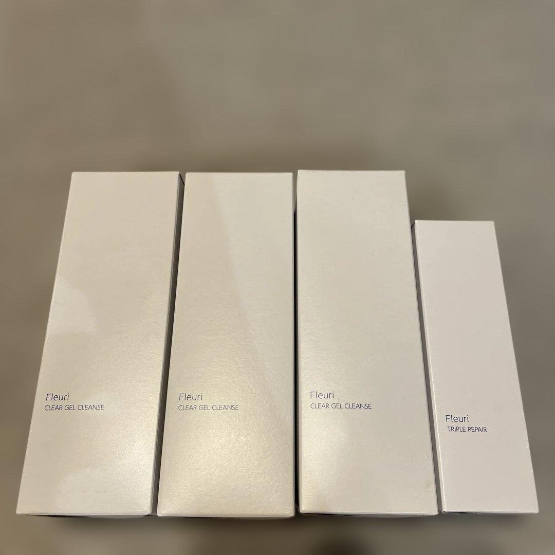 新品　フルリ　クリアゲルクレンズ3本