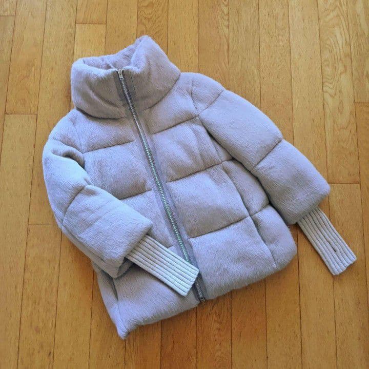 限定sale!＊HERNO＊エコファーダウンジャケット・くすみピンク・40