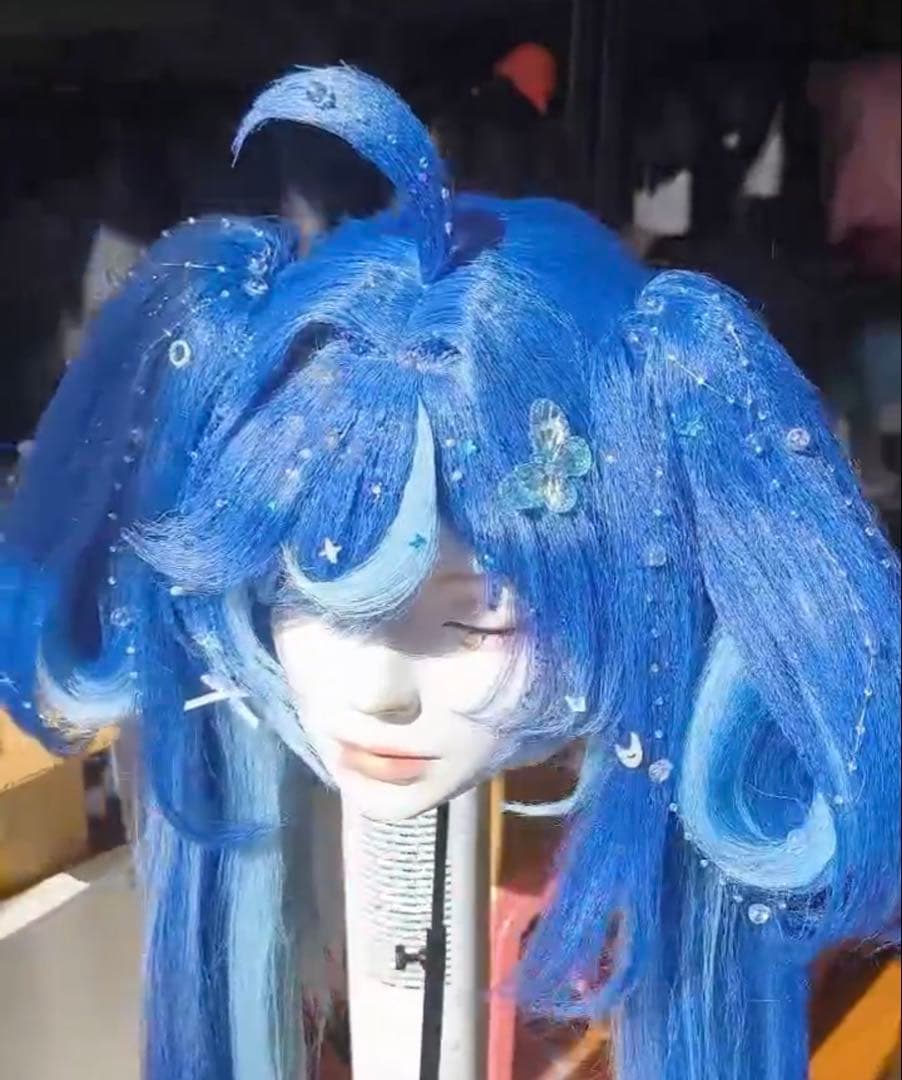 鳴潮 ユーノ オーダーウィッグ 特注 コスプレ 三分妄想1/3Delusion】鳴潮 メイチョウ Wuthering Waves ユーノ-IUNO