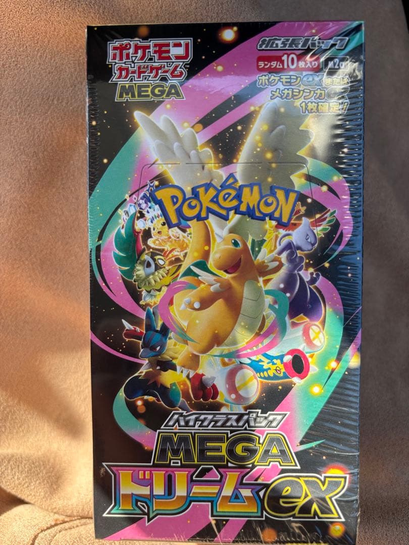 シュリンク付き　ポケモンカードゲーム MEGA ドリームex