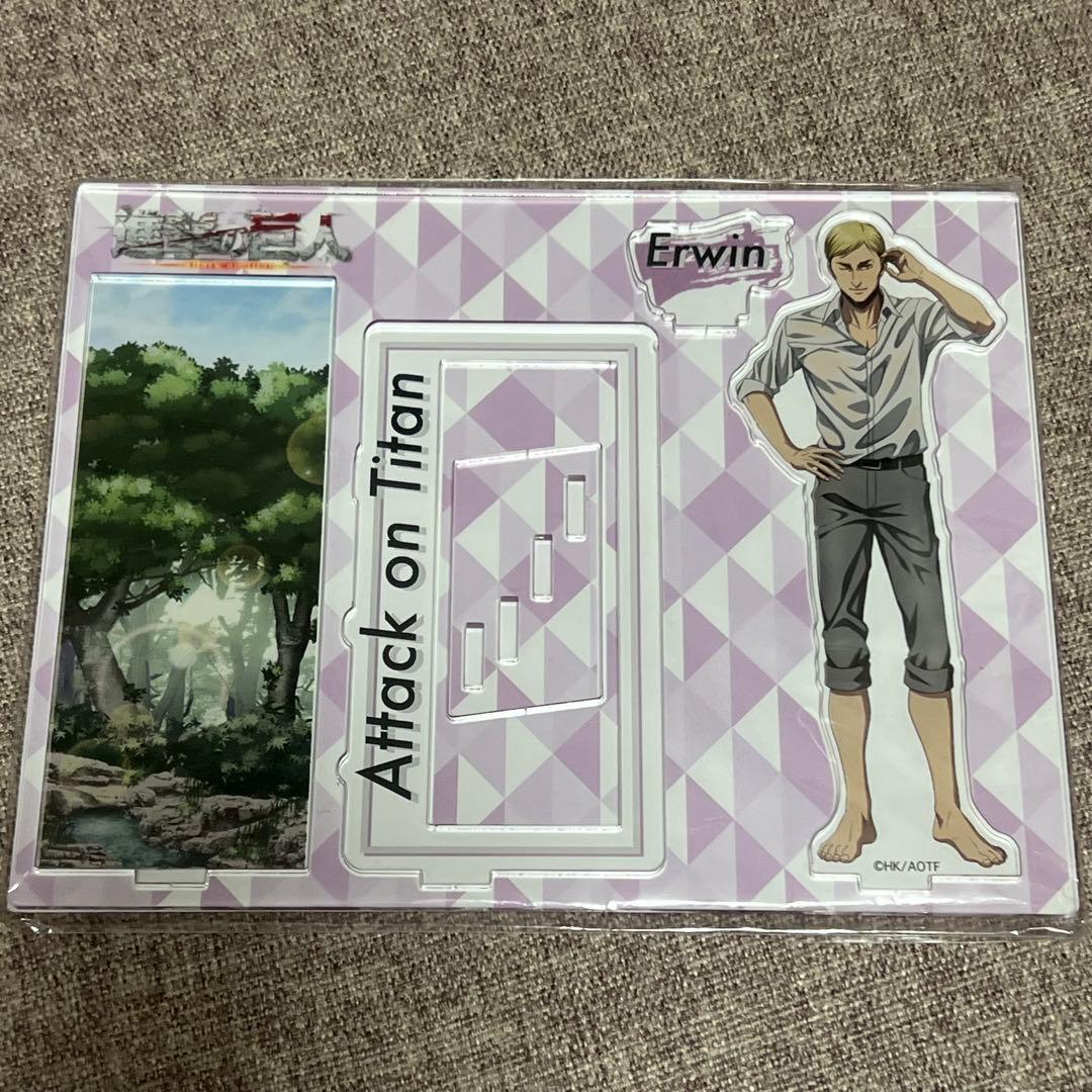 進撃の巨人 ツリービレッジ エルヴィン スミス アクスタ