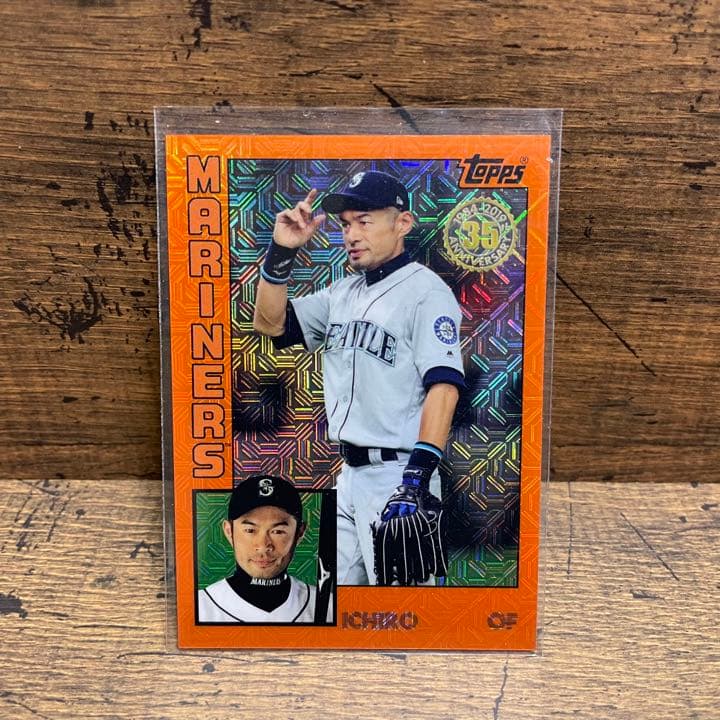 イチロー 世界25枚限定 オレンジ topps ‘84 マリナーズ ミントモール / MINT 池袋店 / 2025 TOPPS NPB CHROME イチロー