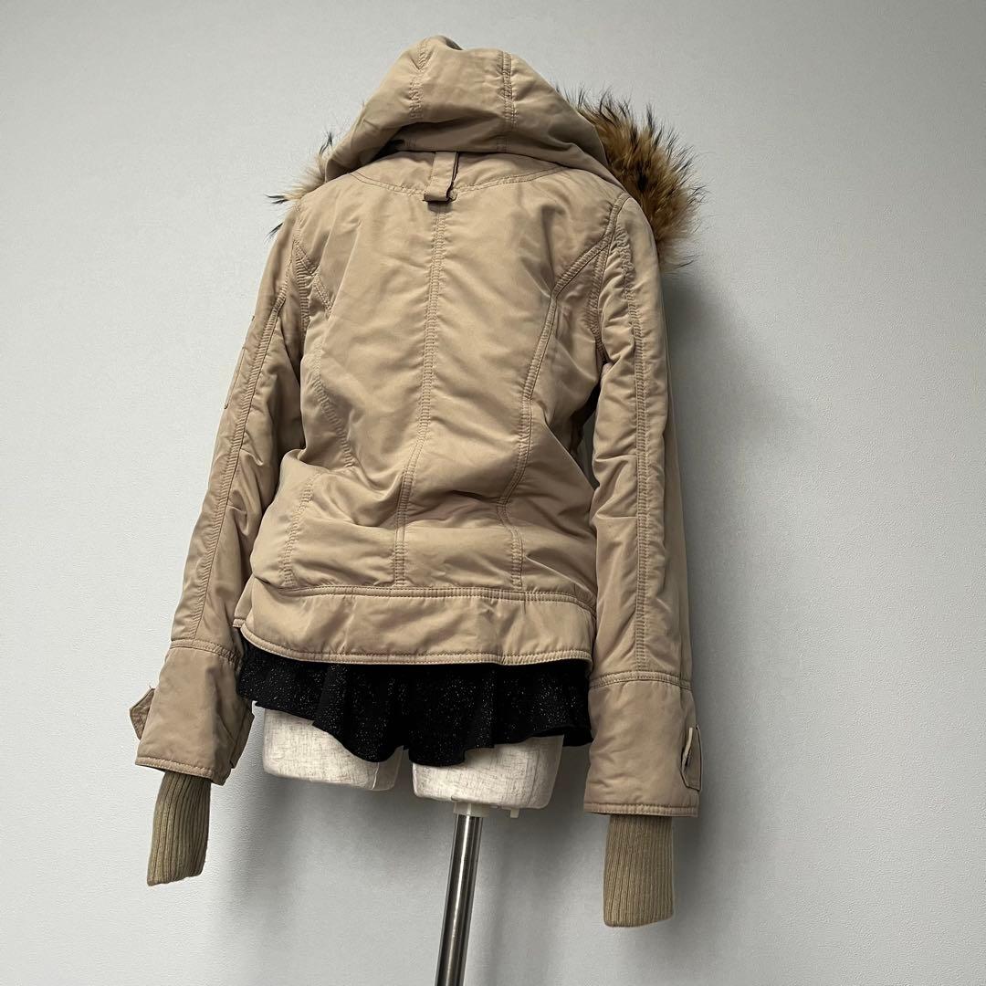 00s y2k 平成ギャル マクブリング ギミック リアルファー ミリタリー