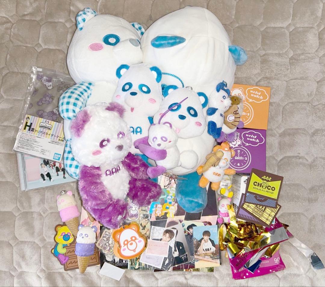 AAA え〜パンダ グッズまとめ ぬいぐるみ