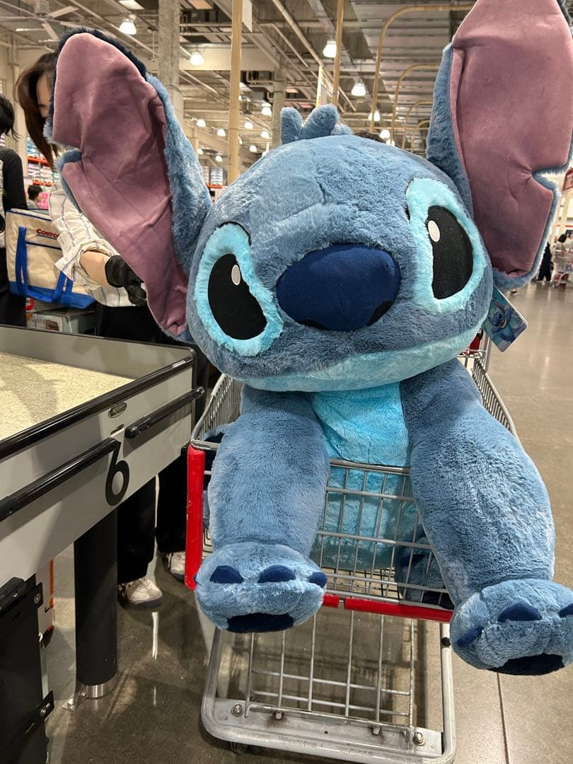 コストコ スティッチぬいぐるみ - メルカリ