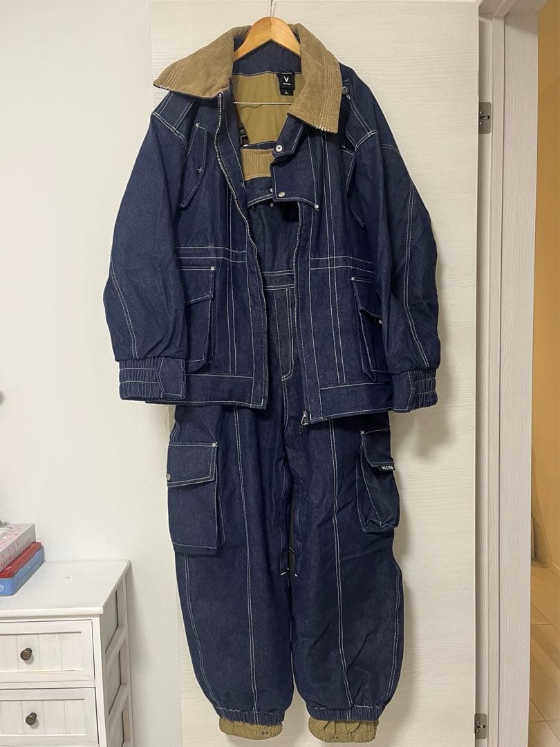 スノーボードウェアー　デニム生地　vector ※バラ売り不可