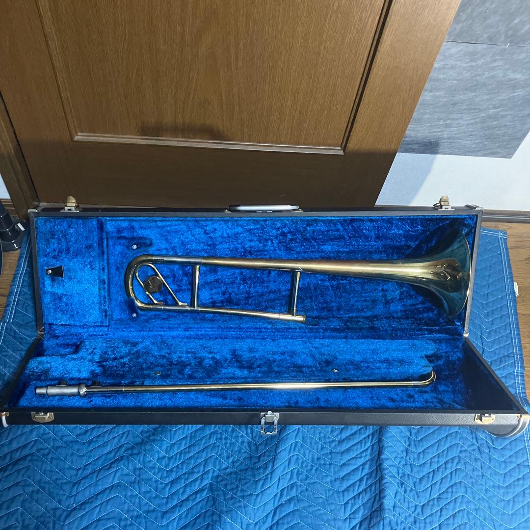 HUTTL トロンボーン 1966年に 大阪 心斎橋の 楽器店で買ったトロンボーン 西ドイツのHuttl