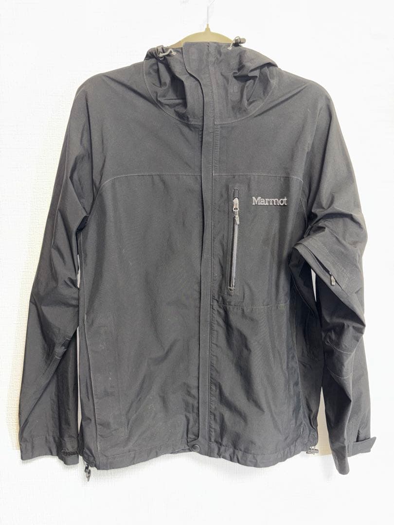 Marmot GORE-TEX ブラック マウンテンパーカー