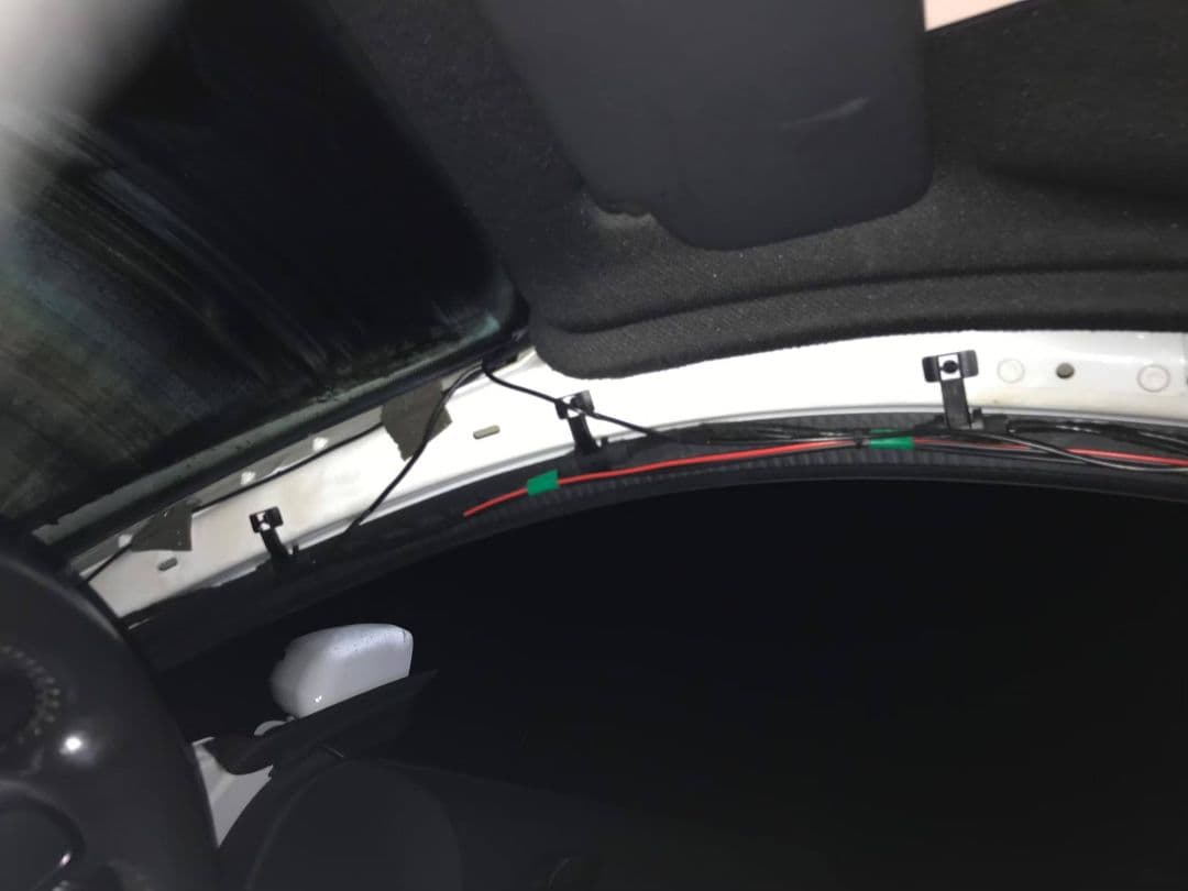 キーシリンダーLEDアンドコンソールライト 赤白変更可能