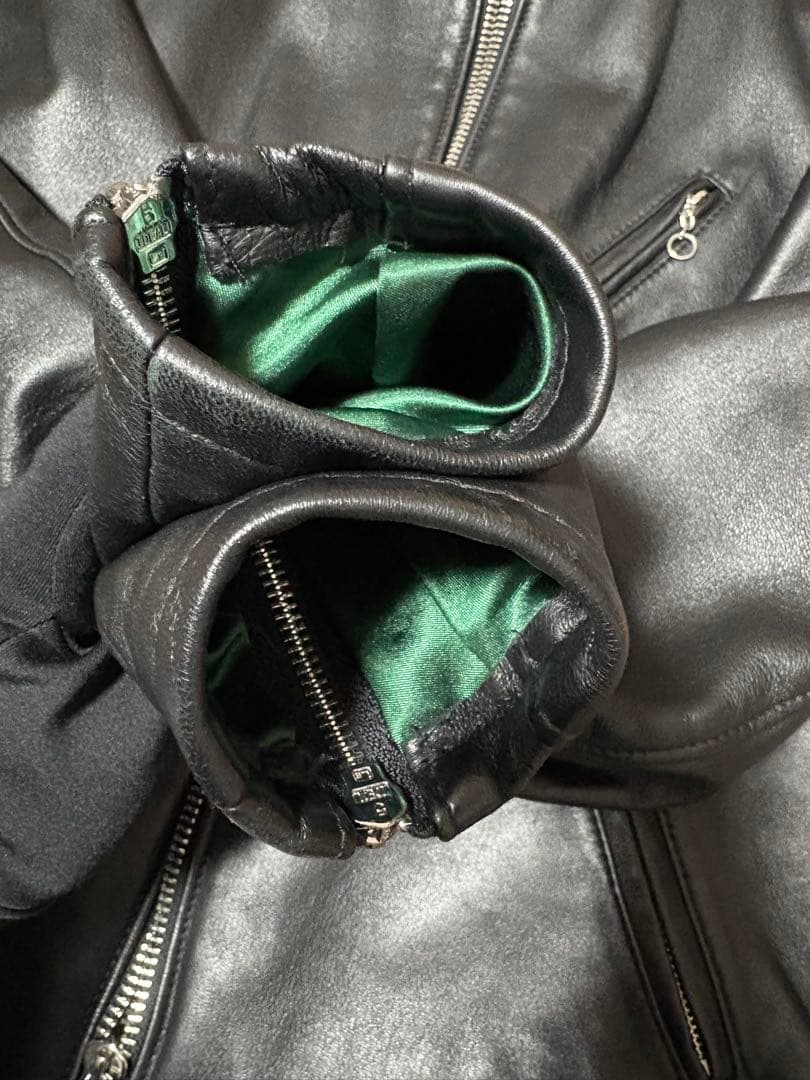 超美品✨希少schott 244US Tallラムレザー38インチ - メルカリ