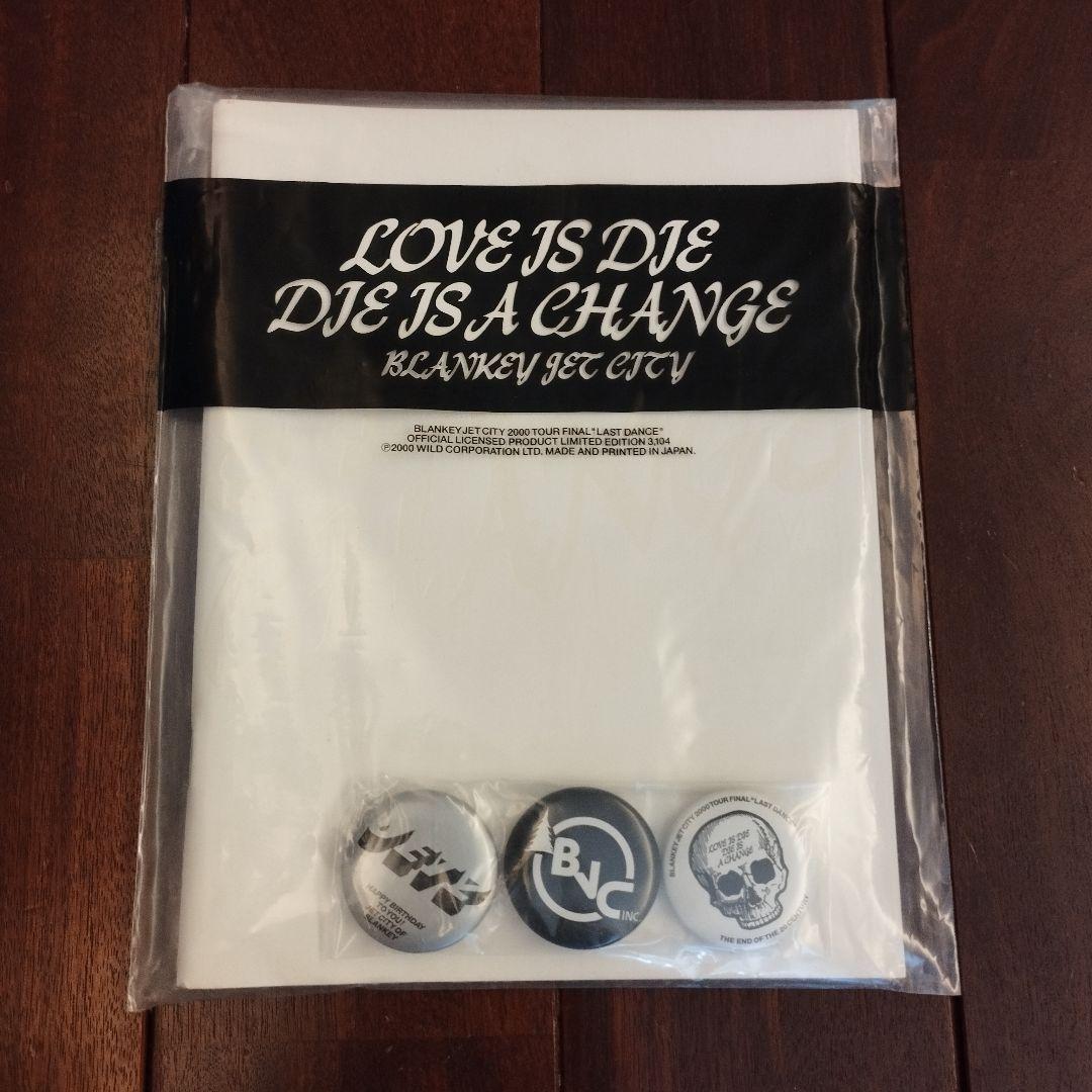 ブランキー ジェット シティ BJC ラストダンス パンフ 浅井健一 中村