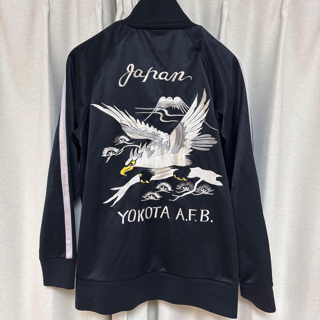 東洋エンタープライズ　スカジャージ 黒 Ｌ　鷲 楽天市場】テーラー東洋 スカジャージの通販