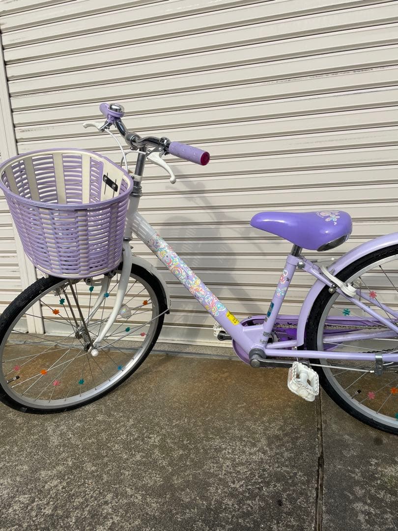 エコパル ラベンダー 22インチ ブリヂストンサイクル キッズサイクル