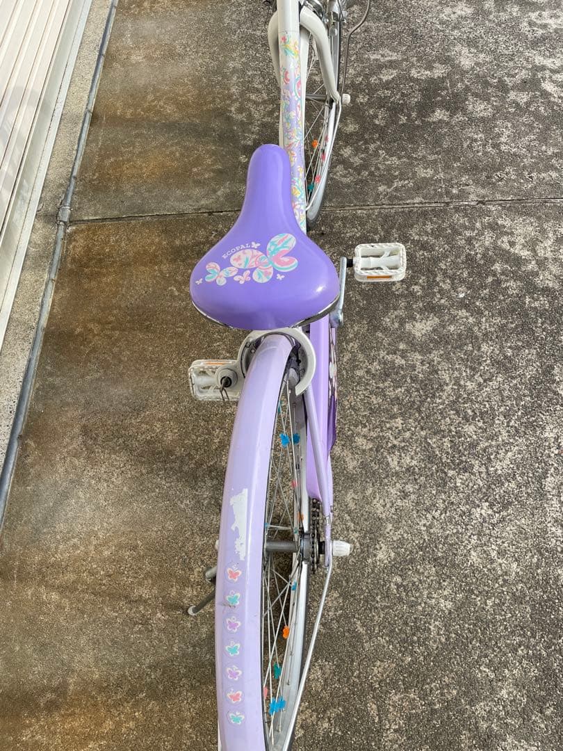 エコパル ラベンダー 22インチ ブリヂストンサイクル キッズサイクル