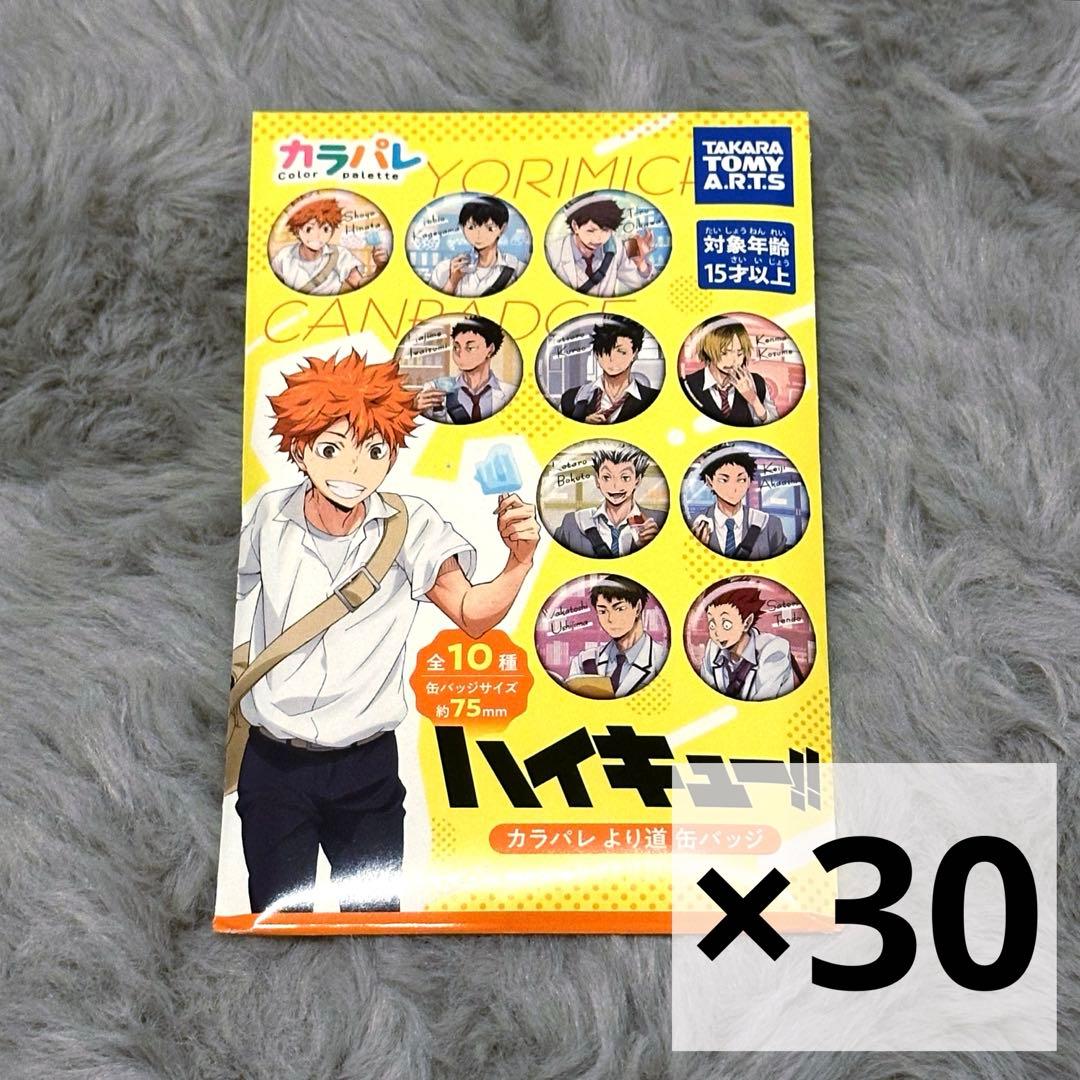 ハイキュー カラパレ より道 缶バッジ 未開封 30個 - メルカリ