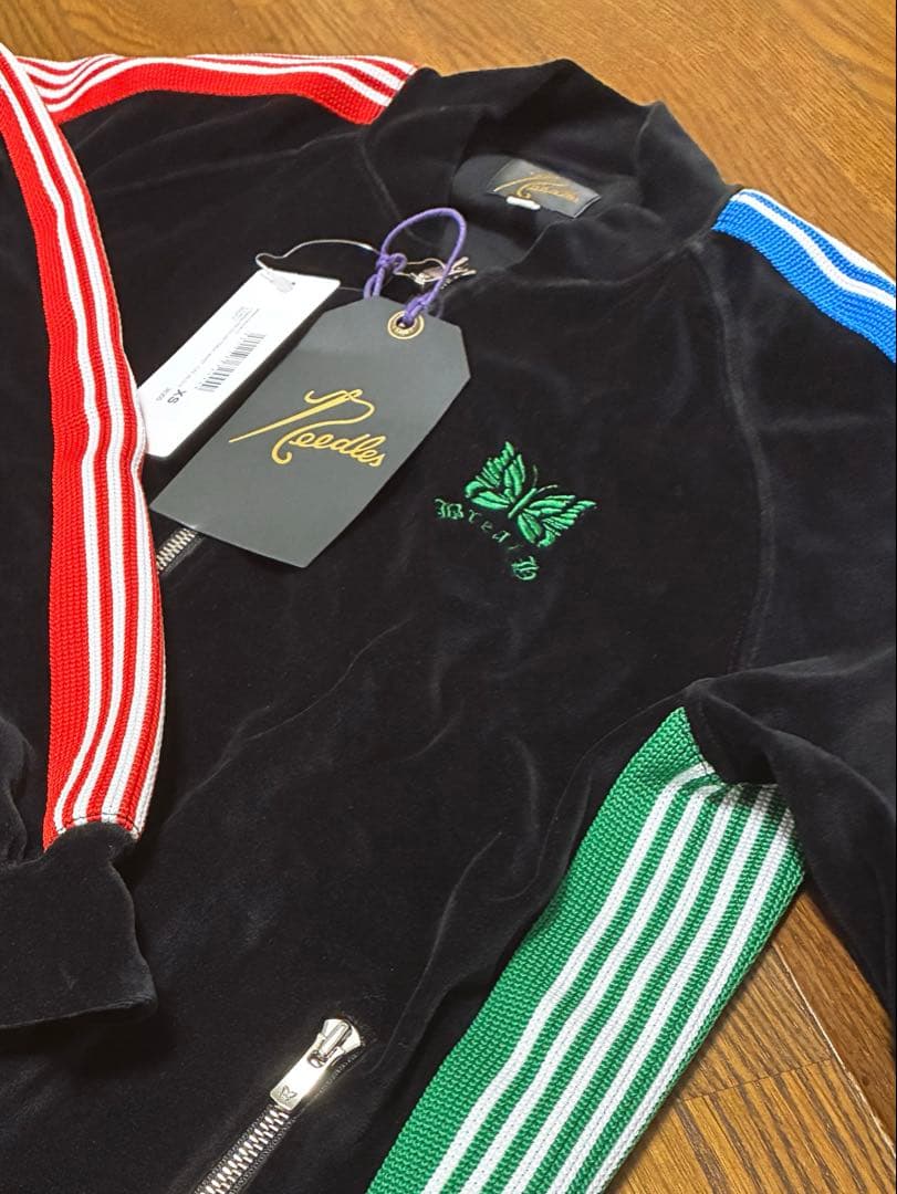 【ゆみ断捨離】Needles×BREATH ベロア　トラックジャケット