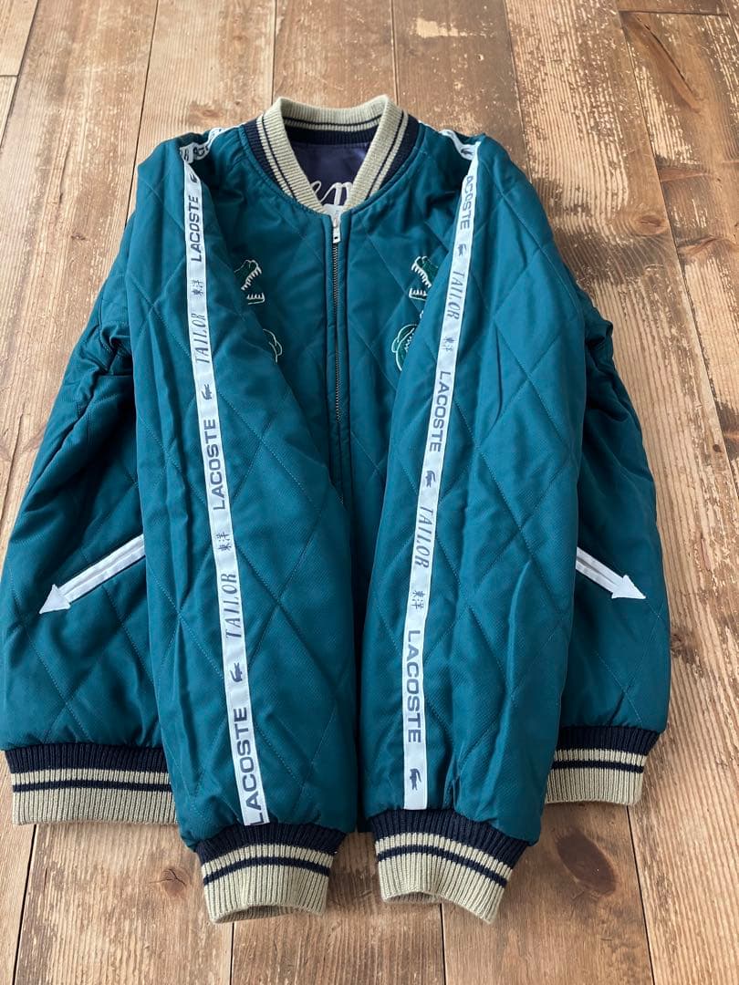 LACOSTE TAILOR TOYO スカジャン リバーシブル S 新品未使用 - メルカリ