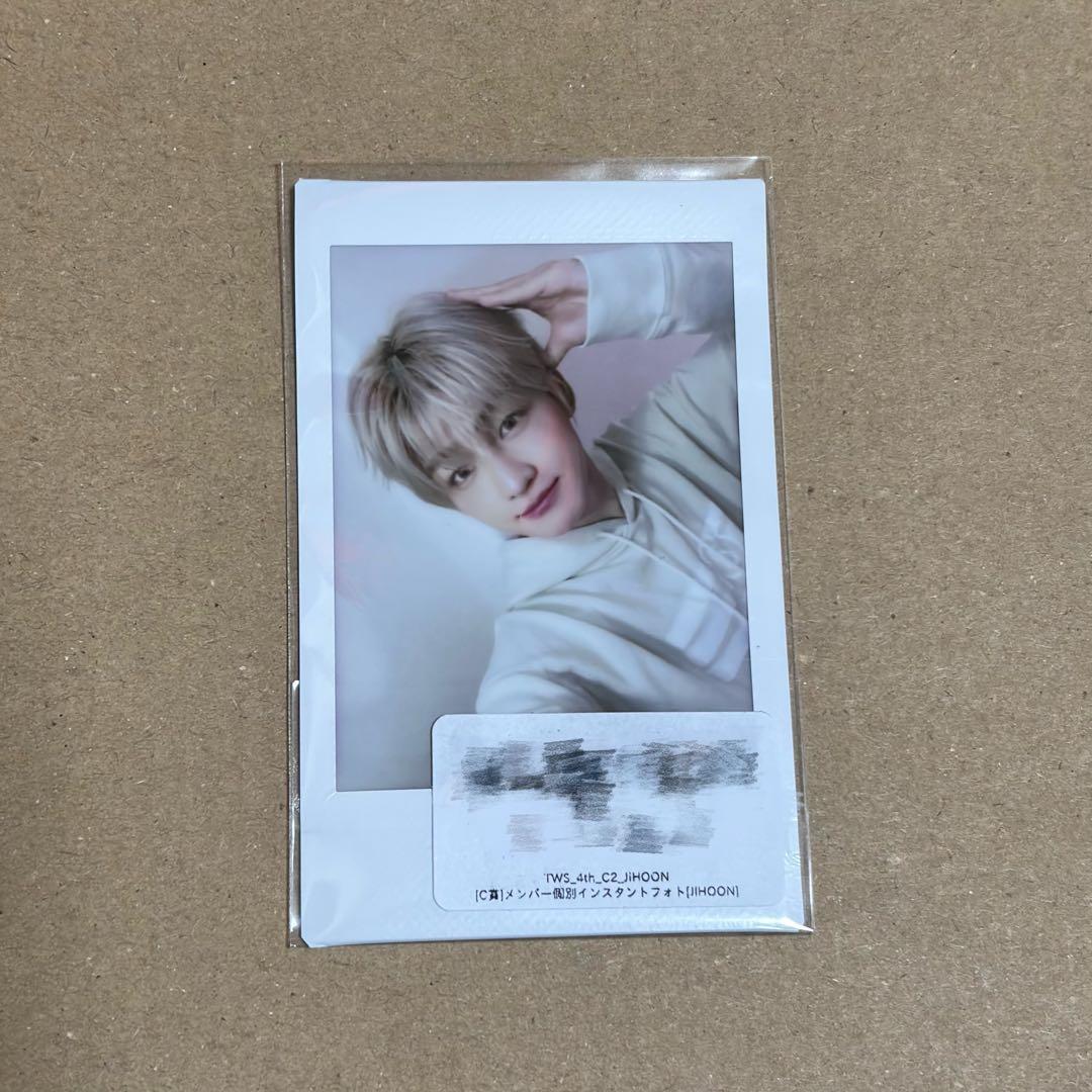 TWS play hard ジフン C賞 インスタントフォト