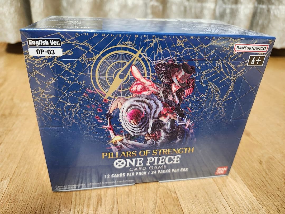 ONE PIECE CARD GAME OP03 ボックス 英語版