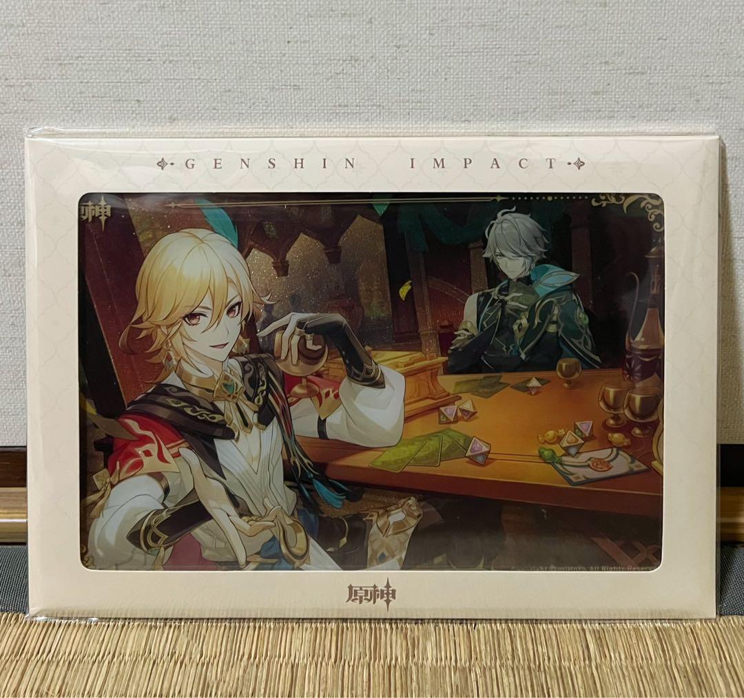 公式正規品 原神 アルハイゼン カーヴェ アクリル色紙 韓国 カフェ