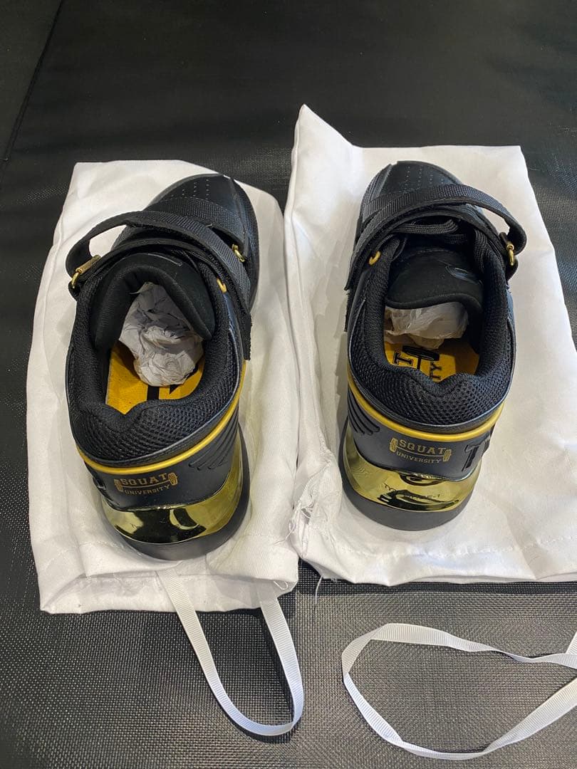 ゆ*き様 TYR ティア ウェイトリフティングシューズ 黒/金 26.5cm 美