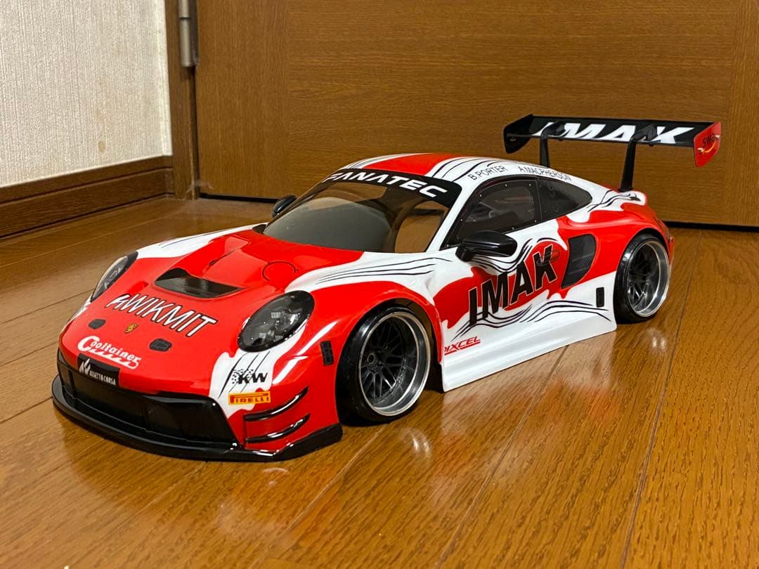 タミヤポルシェ911GT3R（992）AMACモータースポーツ仕様