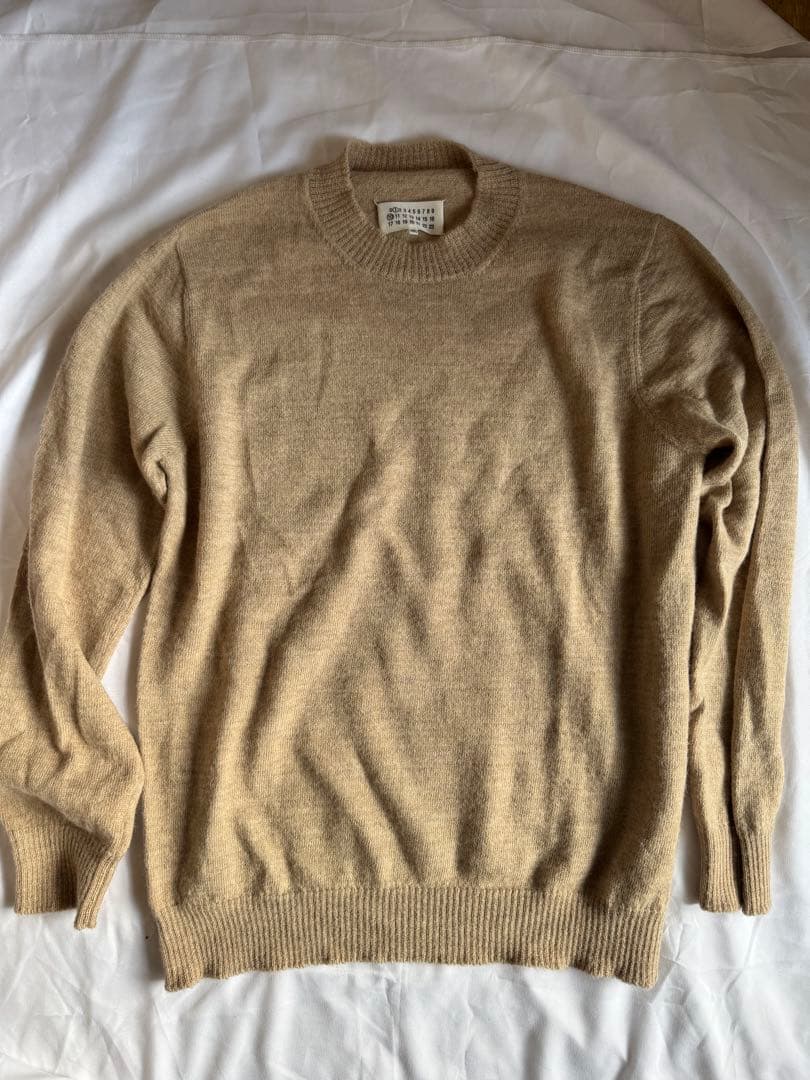 メゾンマルジェラ　2022aw オーバーサイズアルパカウールニット