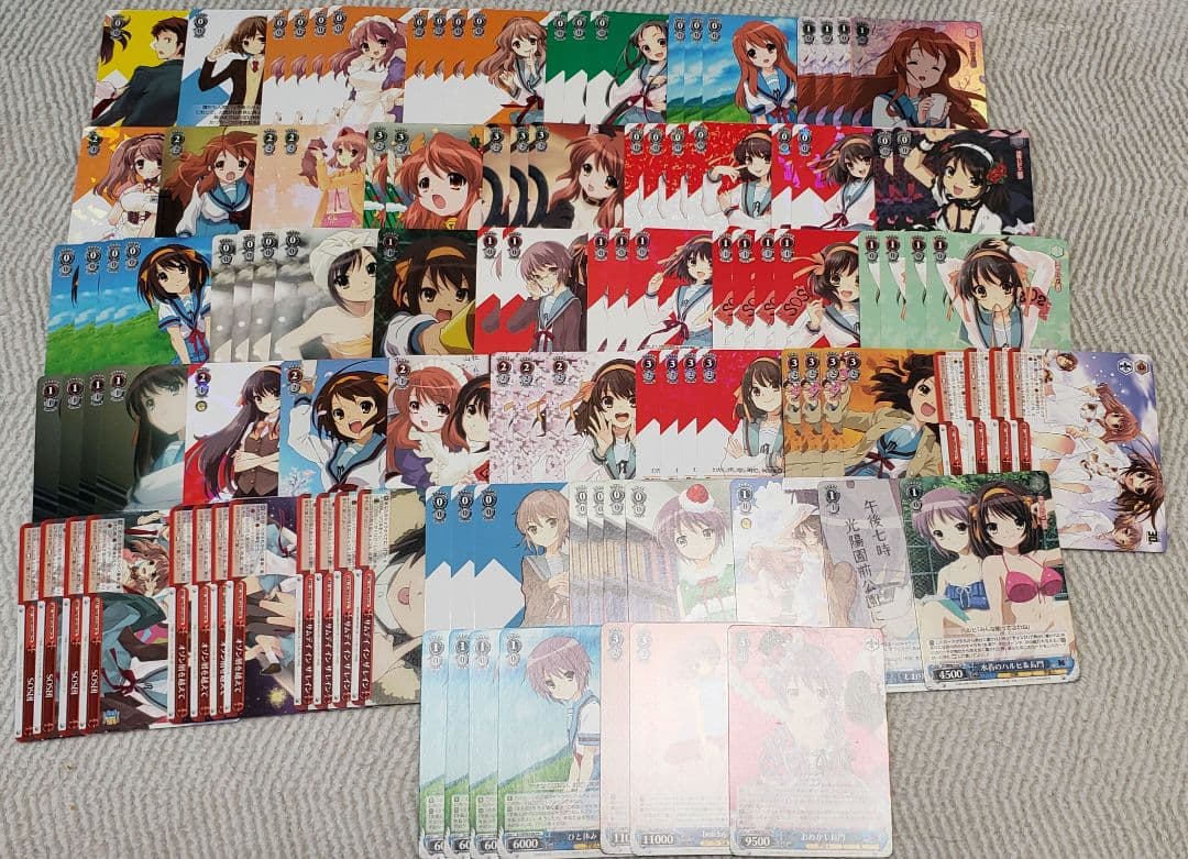 ヴァイスシュヴァルツ　涼宮ハルヒの憂鬱　デッキ ブースターパック 涼宮ハルヒの憂鬱 ｜ ヴァイスシュヴァルツ｜Weiβ