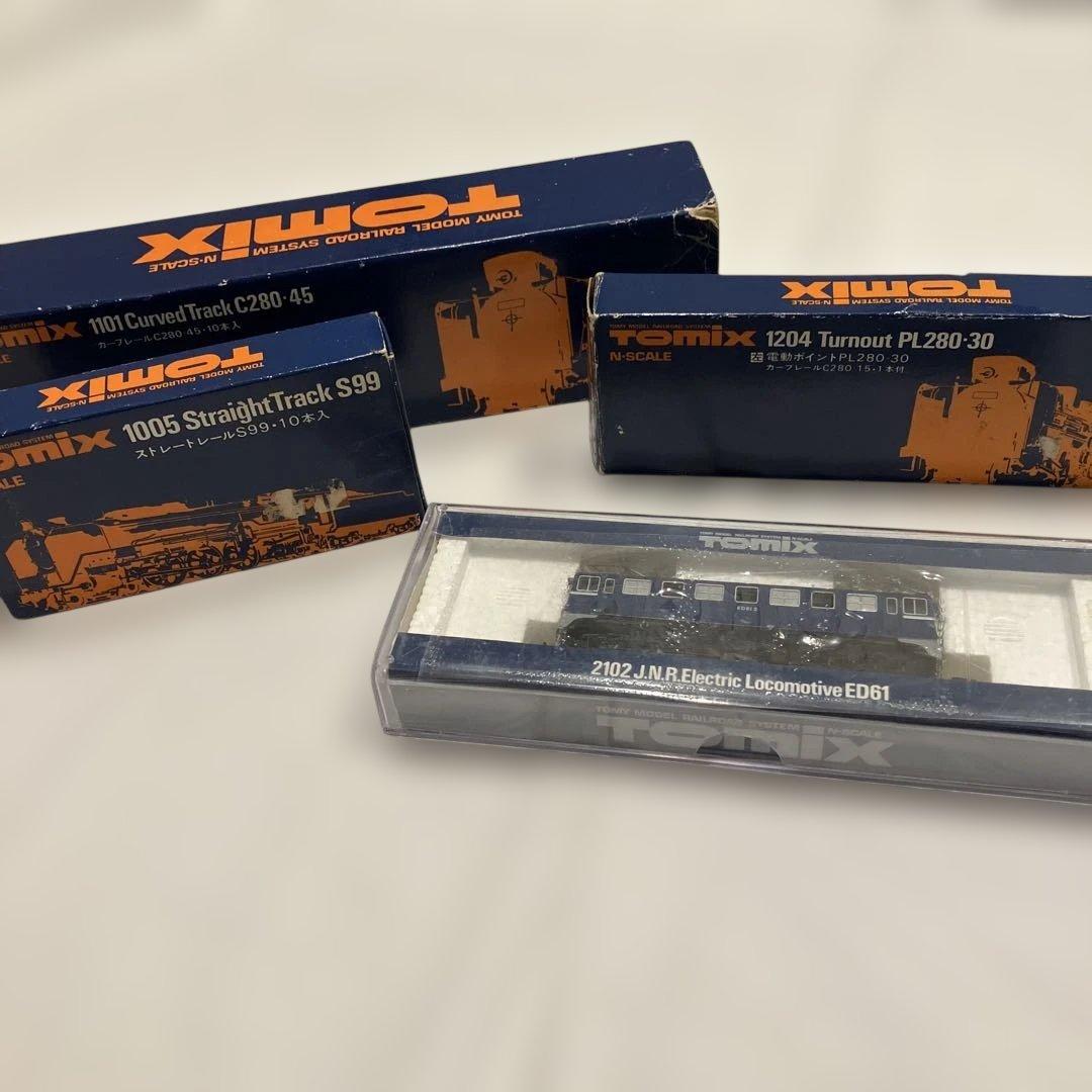 【チ4】Tomix レール・ポイント・機関車セット