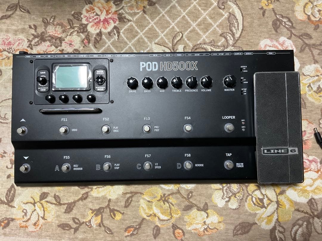 【りんご】 LINE 6 POD HD500X エフェクター（送料込み）