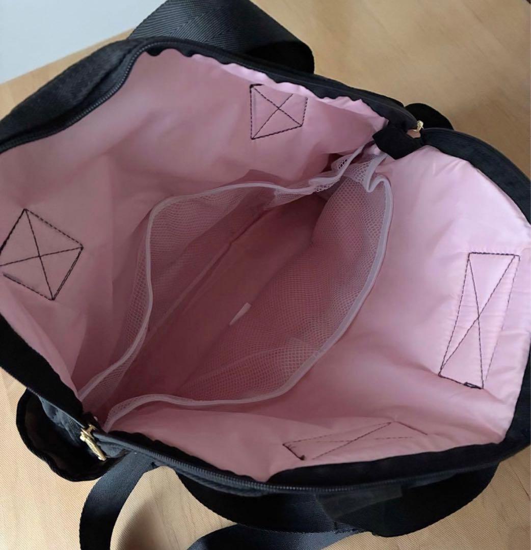 レスポートサック パフィーブロッサムズ 2wayリュック バックパック 黒