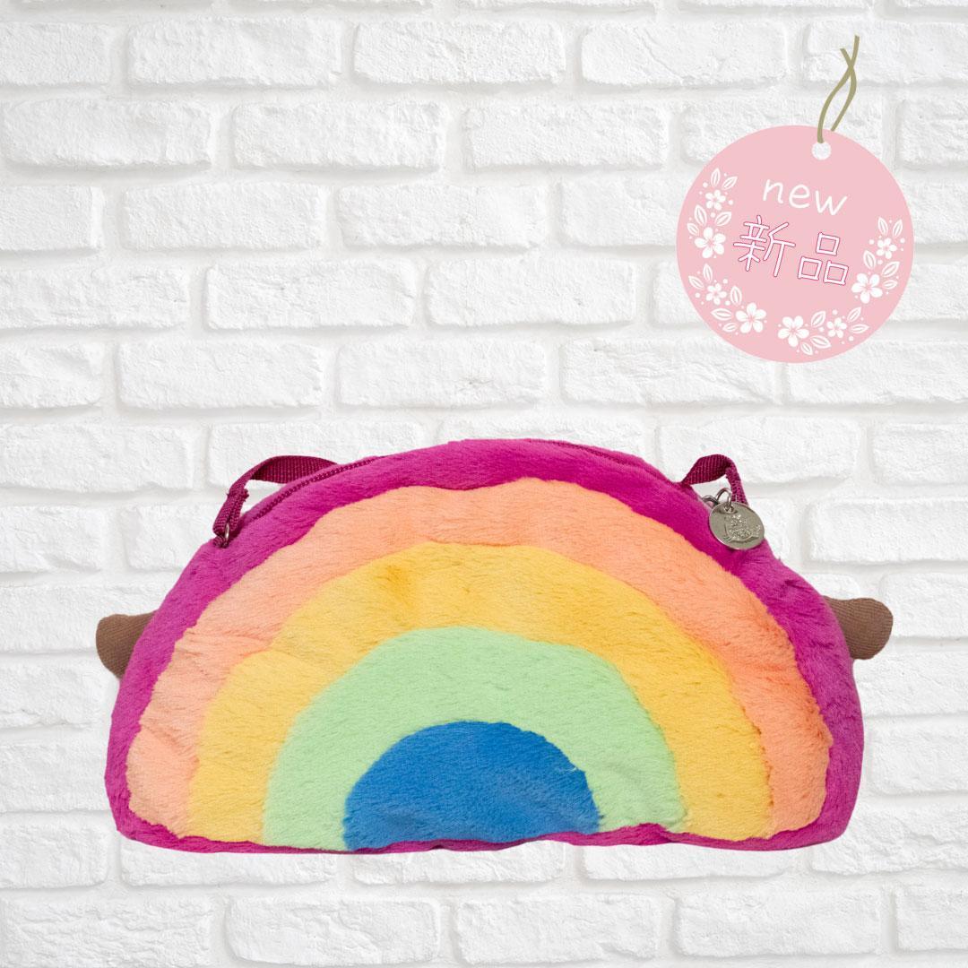 《新品》　ジェリーキャット レインボーバッグ　 虹　ポシェット　サッチェル
