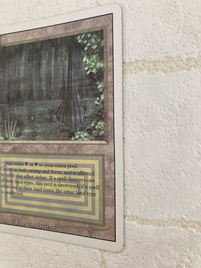Bayou 英語版 状態MP程度 mtg 3ED リバイズド デュアルランド - メルカリ