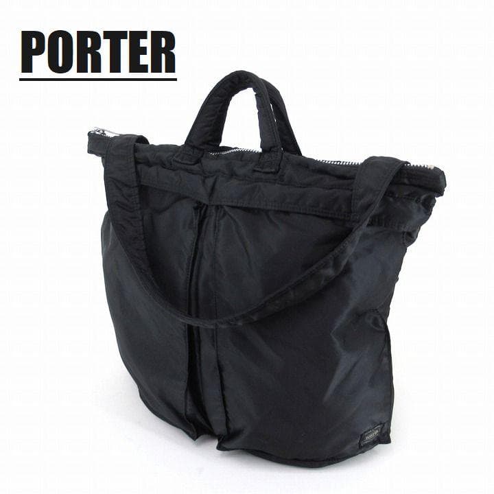 ★廃盤品★ポーター タンカー ヘルメットバッグ ブラック PORTER