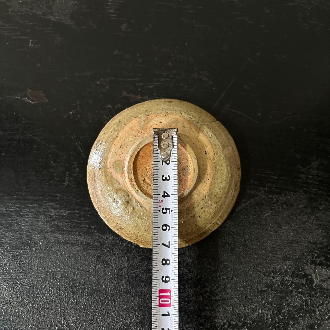 古唐津 兎小皿 うさぎ 武雄系小峠窯 平盃 骨董 検:白洲正子 西岡小十