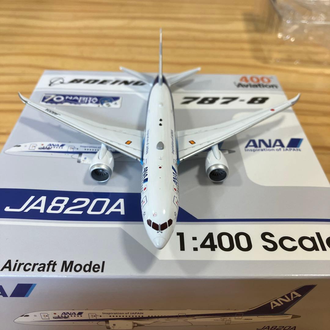 ANA Boeing 787-8 JA820A 1:400 スケール - メルカリ