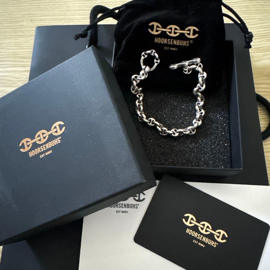 アクセサリー HOORSENBUHS 5mm OPEN-LINK bracelet