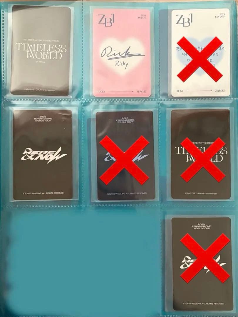 ZEROBASEONE リッキー トレカ まとめ売り - メルカリ