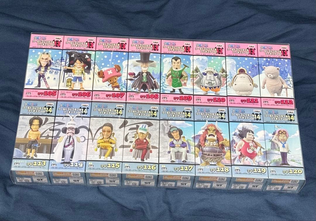 ワールドコレクタブルフィギュア　ワンピース　vol.13 vol.14