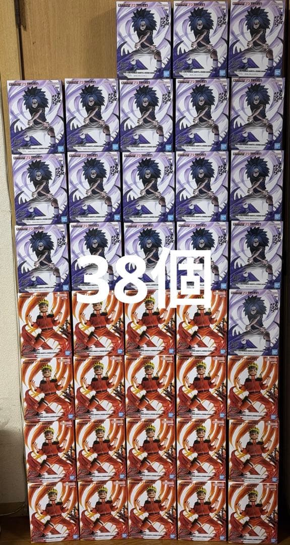 NARUTO 72 series うずまきナルト うちはサスケ 38個