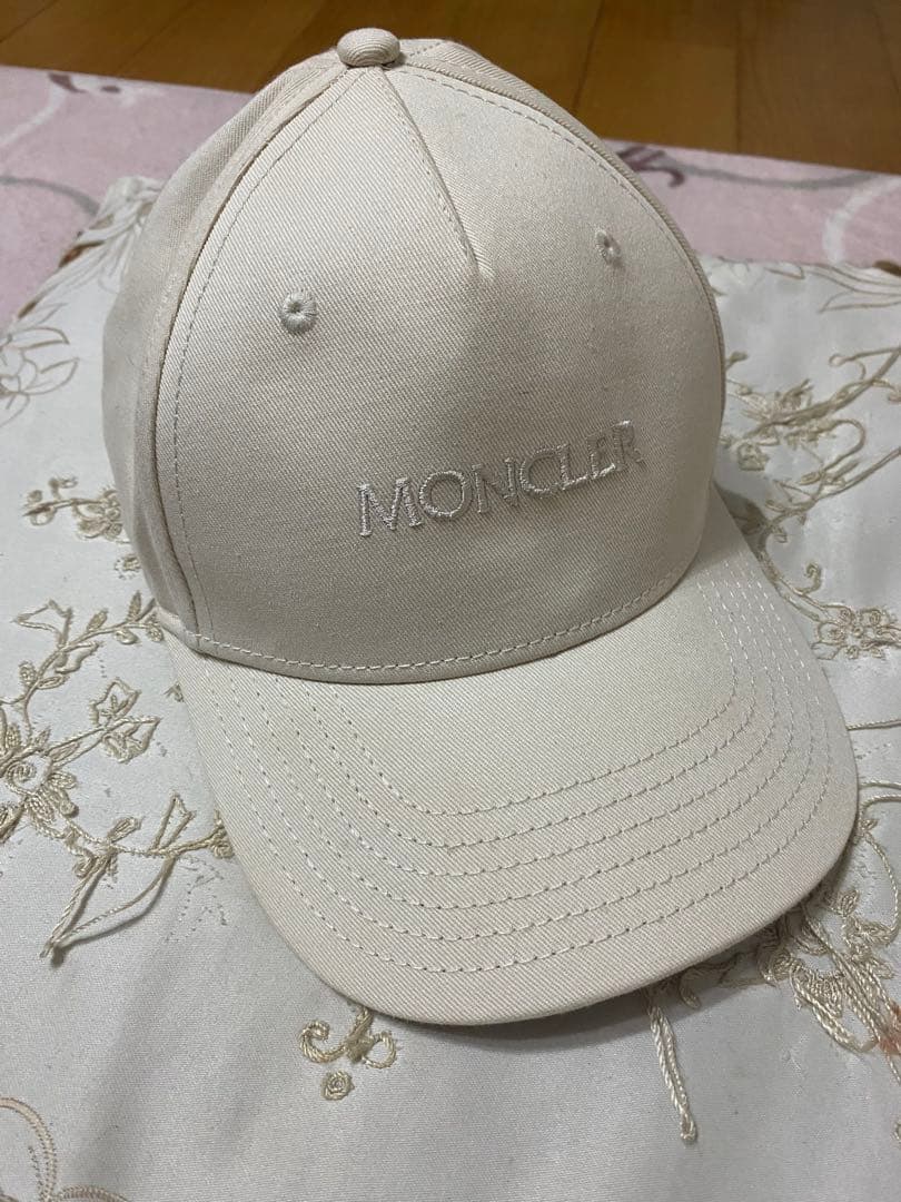 定価56000円 MONCLER 刺繍ロゴベースボールキャップ モンクレール MONCLER（モンクレール） ベースボールキャップ BASEBALL CAP 3B00043