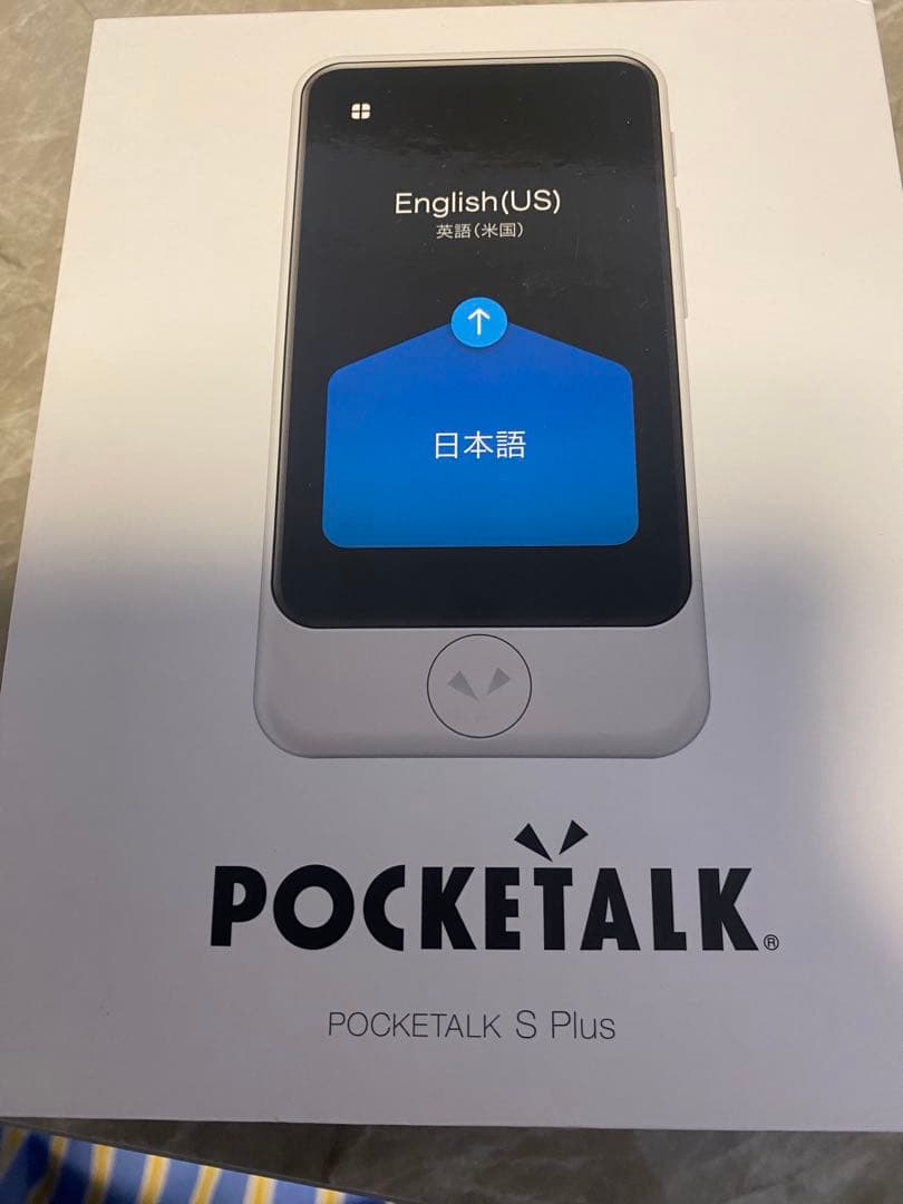 【コメントなしほぼ未使用】POCKETALK S Plus ホワイト