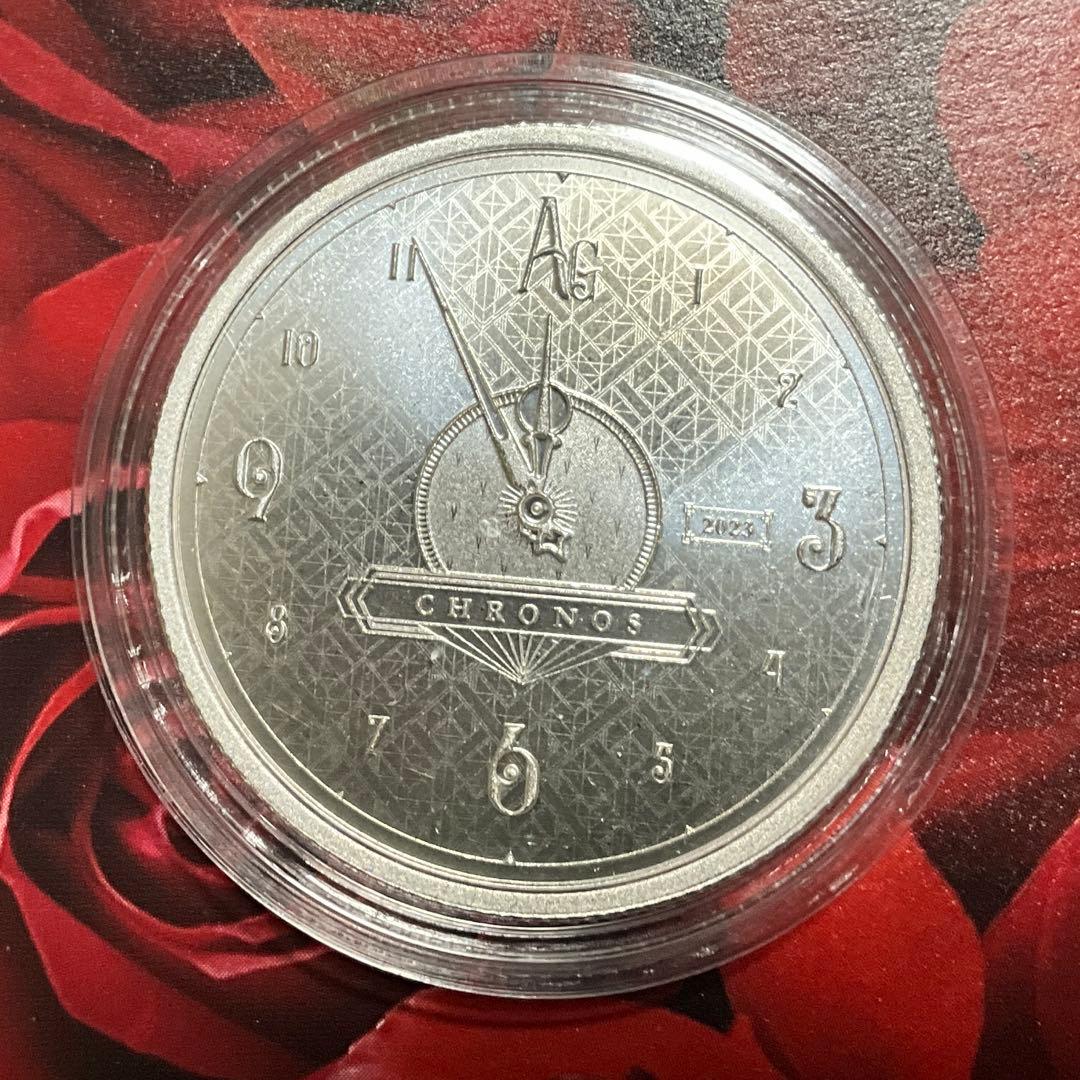 2023年「クロノス」純銀1オンス銀貨 楽天市場】クロノス銀貨の通販
