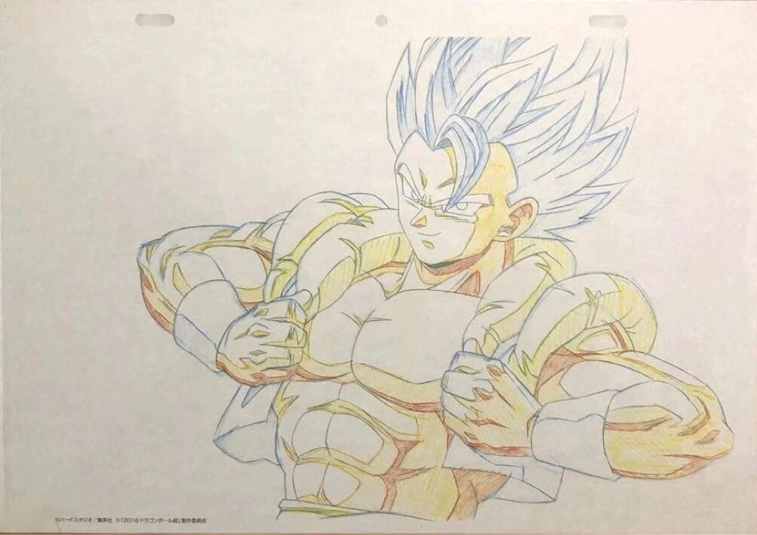 ドラゴンボール セル画 原画 アートシート 鳥山明 ブロリー 超サイヤ人